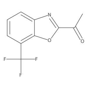 1-(7-(Trifluoromethyl)benzo[d]oxazol-2-yl)ethanone Structure