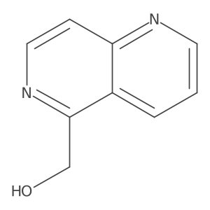 1,6-Naphthyridin-5-ylmethanol Structure