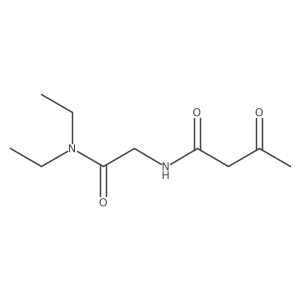 N-[2-(Diethylamino)-2-oxoethyl]-3-oxobutanamide结构式