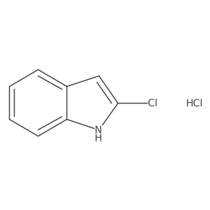2-Chloro-1H-indole hydrochloride结构式
