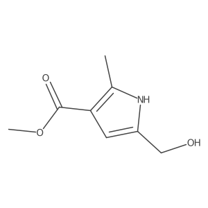 methyl 5-(hydroxymethyl)-2-methyl-1H-pyrrole-3-carboxylate Structure