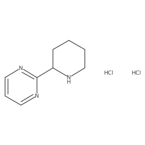 2-(Piperidin-2-yl)pyrimidine dihydrochloride结构式