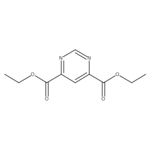 Diethyl pyrimidine-4,6-dicarboxylate结构式