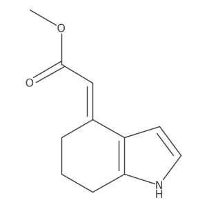 methyl 2-[(4Z)-4,5,6,7-tetrahydro-1H-indol-4-ylidene]acetate Structure