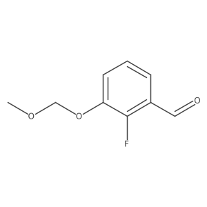 2-Fluoro-3-(methoxymethoxy)benzaldehyde Structure