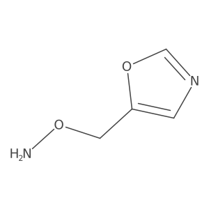 O-[(1,3-oxazol-5-yl)methyl]hydroxylamine Structure