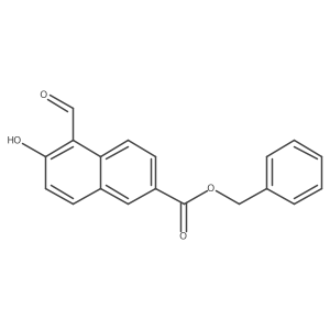 Benzyl 5-Formyl-6-hydroxy-2-naphthoate Structure
