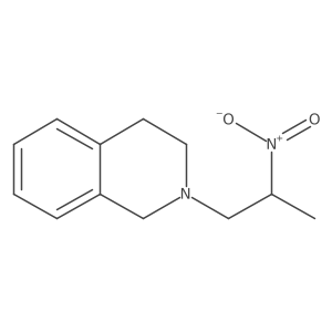 2-(2-Nitropropyl)-1,2,3,4-tetrahydroisoquinoline Structure