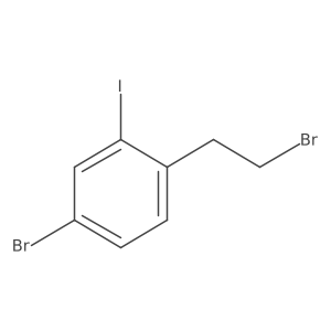 4-Bromo-1-(2-bromoethyl)-2-iodobenzene Structure