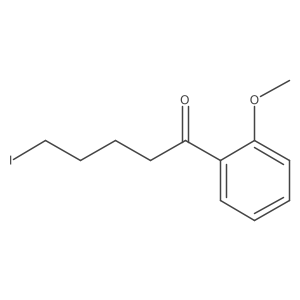 5-Iodo-1-(2-methoxyphenyl)-1-pentanone Structure