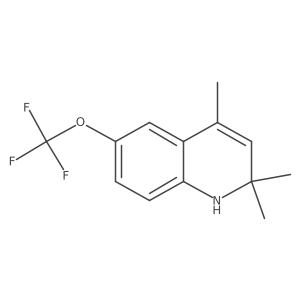 2,2,4-Trimethyl-6-(trifluoromethoxy)-1H-quinoline Structure