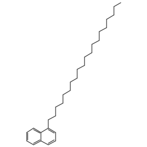 Naphthalene, eicosyl-结构式