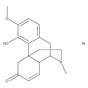 Thebainone hydriodide结构式