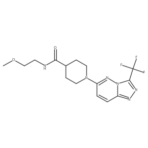 C15H19F3N6O2结构式