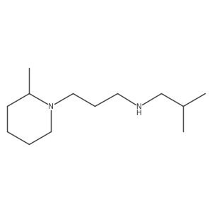 [3-(2-Methylpiperidin-1-YL)propyl](2-methylpropyl)amine结构式