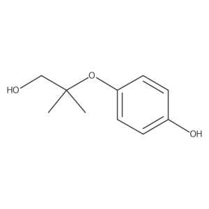 4-(2-Hydroxy-1,1-dimethylethoxy)phenol Structure
