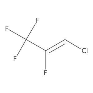 (Z)-1-Chloro-2,3,3,3-tetrafluoropropene结构式