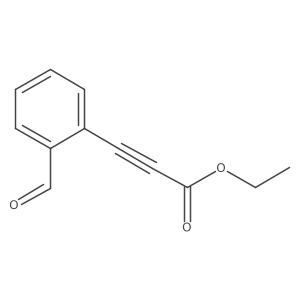 Ethyl 3-(2-formylphenyl)prop-2-ynoate结构式