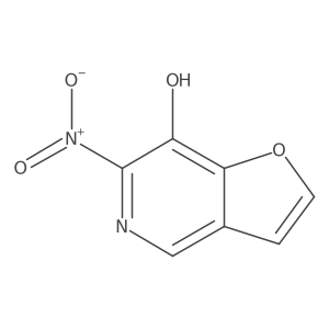 6-Nitrofuro[3,2-c]pyridin-7-ol Structure