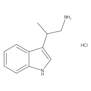 beta-Methyl-1H-Indole-3-ethanamine Monohydrochloride Structure