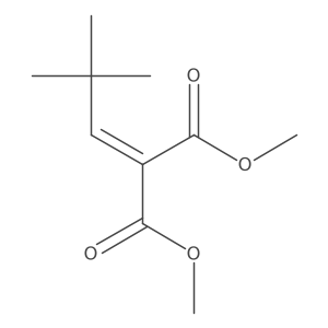 Dimethyl 2-(2,2-dimethylpropylidene)malonate结构式