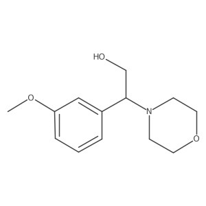 2-(3-Methoxyphenyl)-2-morpholinoethanol Structure