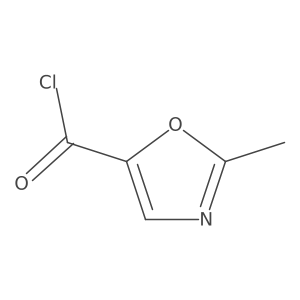 2-Methyloxazole-5-carbonyl chloride Structure