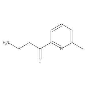 3-Amino-1-(6-methylpyridin-2-yl)propan-1-one结构式