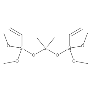 Poly[oxy(dimethylsilylene)], I+/--(ethenyldimethoxysilyl)-I-[(ethenyldimethoxysilyl)oxy]-结构式