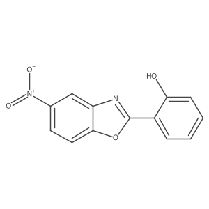 2-(5-Nitro-1,3-benzoxazol-2-yl)phenol结构式