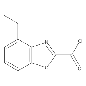 4-Ethylbenzo[d]oxazole-2-carbonyl chloride Structure