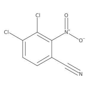 3,4-Dichloro-2-nitrobenzonitrile结构式