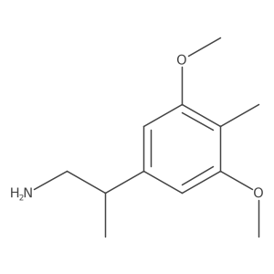 2-(3,5-Dimethoxy-4-methylphenyl)propan-1-amine结构式
