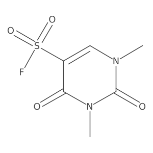 1,3-Dimethyl-2,4-dioxo-1,2,3,4-tetrahydropyrimidine-5-sulfonyl fluoride Structure