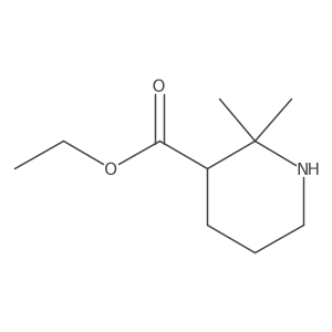 Ethyl 2,2-dimethylpiperidine-3-carboxylate Structure