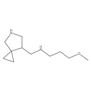 ({5-Azaspiro[2.4]heptan-7-yl}methyl)(3-methoxypropyl)amine Structure
