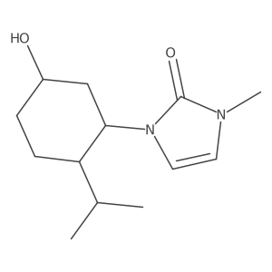 1-[5-hydroxy-2-(propan-2-yl)cyclohexyl]-3-methyl-2,3-dihydro-1H-imidazol-2-one Structure