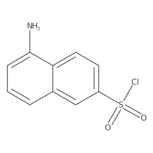 5-Aminonaphthalene-2-sulfonyl chloride结构式