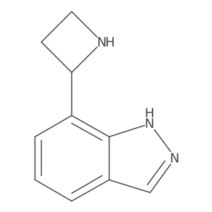7-(azetidin-2-yl)-1H-indazole Structure