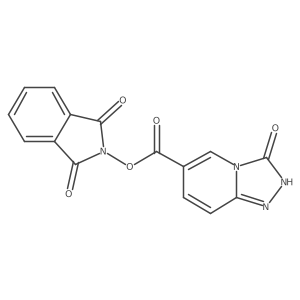 1,3-dioxo-2,3-dihydro-1H-isoindol-2-yl 3-oxo-2H,3H-[1,2,4]triazolo[4,3-a]pyridine-6-carboxylate结构式