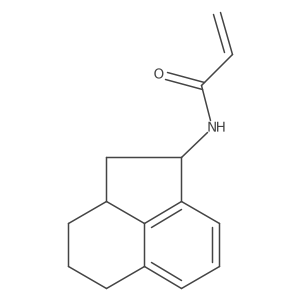 N-(1,2,2a,3,4,5-hexahydroacenaphthylen-1-yl)prop-2-enamide结构式