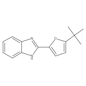 2-(5-(tert-Butyl)furan-2-yl)-1H-benzo[d]imidazole Structure