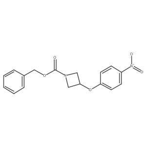 Benzyl 3-(4-nitrophenoxy)azetidine-1-carboxylate结构式