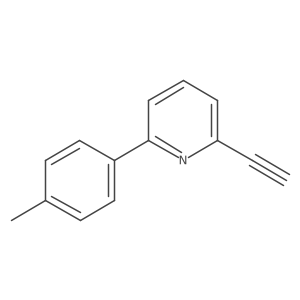 2-Ethynyl-6-(p-tolyl)pyridine结构式