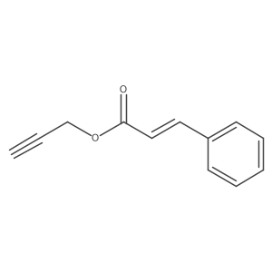 2-Propenoic acid, 3-phenyl-, 2-propyn-1-yl ester, (2E)-结构式