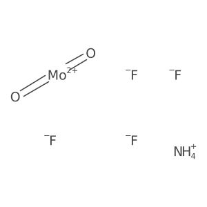 Molybdate(2-), tetrafluorodioxo-, ammonium (1:2)结构式