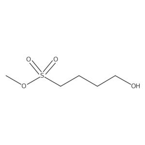 Methyl 4-hydroxybutane-1-sulfonate结构式