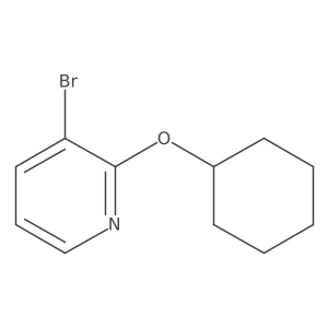 3-Bromo-2-(cyclohexyloxy)pyridine Structure