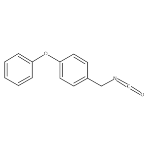 1-(Isocyanatomethyl)-4-phenoxybenzene结构式