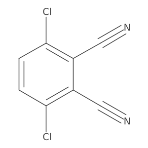 3,6-Dichlorophthalonitrile结构式